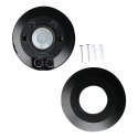 Czujnik Ruchu 360st V-TAC Natynkowy Sufitowy SLIM 25mm Czarny VT-8027