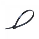 Opaski Zaciskowe V-TAC 4.5x350mm Czarna 22kg Nylon66 (Opak. 100szt)