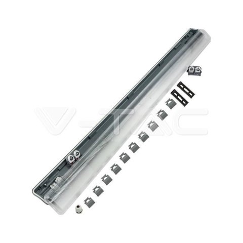 Oprawa hermetyczna korpus V-TAC pod tuby LED T8 2x120cm IP65 VT-12023 2 lata Gwarancji Oprawa hermetyczna korpus V-TAC pod tuby LED T8 2x120cm IP65 VT-12023 2 lata Gwarancji