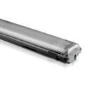 Oprawa hermetyczna LED V-TAC PC/PC 2x120cm (2 x 18W) (tuby LED w zestawie) VT-12023 4000K 3400lm 2 lata Gwarancji