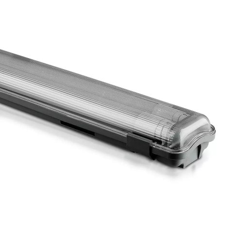 Oprawa hermetyczna LED V-TAC PC/PC 2x120cm (2 x 18W) (tuby LED w zestawie) VT-12023 4000K 3400lm 2 lata Gwarancji Oprawa hermetyczna LED V-TAC PC/PC 2x120cm (2 x 18W) (tuby LED w zestawie) VT-12023 4000K 3400lm 2 lata Gwarancji