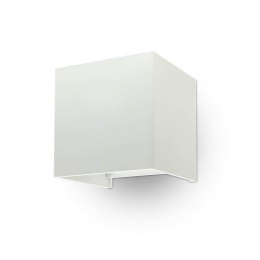 Oprawa Ścienna V-TAC 5W Kinkiet Góra Dół Regulowana Biały Kwadrat IP65 Bridgelux VT-759-W 3000K 700lm