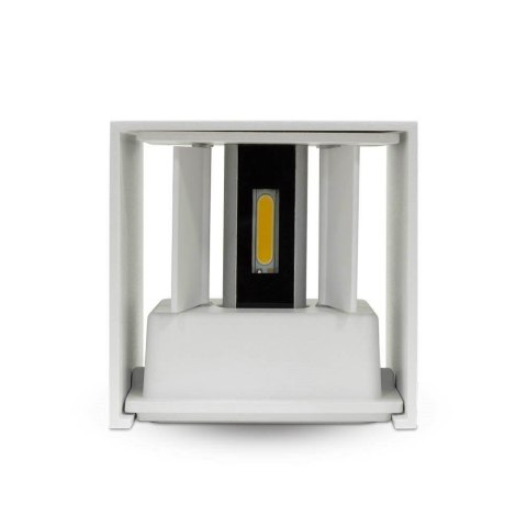 Oprawa Ścienna V-TAC 5W Kinkiet Góra Dół Regulowana Biały Kwadrat IP65 Bridgelux VT-759-W 3000K 700lm Oprawa Ścienna V-TAC 5W Kinkiet Góra Dół Regulowana Biały Kwadrat IP65 Bridgelux VT-759-W 3000K 700lm