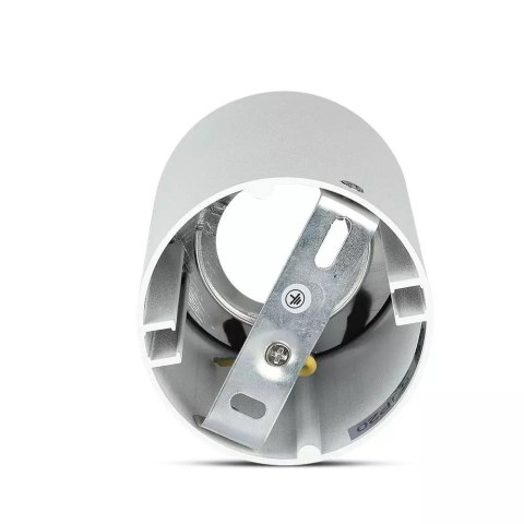 Oprawa Sufitowa V-TAC GU10 Okrągła Natynkowa Tuba Biały+Chrom 80x140mm VT-882-R 3 Lata Gwarancji Oprawa Sufitowa V-TAC GU10 Okrągła Natynkowa Tuba Biały+Chrom 80x140mm VT-882-R 3 Lata Gwarancji