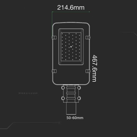 Oprawa uliczna LED V-TAC SAMSUNG CHIP 50W VT-50ST 6500K 4700lm 5 lat Gwarancji Oprawa uliczna LED V-TAC SAMSUNG CHIP 50W VT-50ST 6500K 4700lm 5 lat Gwarancji