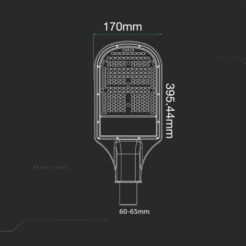 Oprawa uliczna LED V-TAC SAMSUNG CHIP 50W VT-51ST 4000K 4200lm 3 lata Gwarancji Oprawa uliczna LED V-TAC SAMSUNG CHIP 50W VT-51ST 4000K 4200lm 3 lata Gwarancji