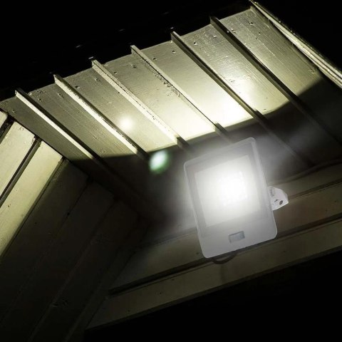 Projektor LED V-TAC 30W SAMSUNG CHIP czujnik ruchu biały Z mufą VT-138S 6500K 2340lm 5 lat Gwarancji Projektor LED V-TAC 30W SAMSUNG CHIP czujnik ruchu biały Z mufą VT-138S 6500K 2340lm 5 lat Gwarancji