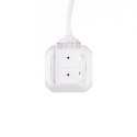 Przedłużacz Kostka 4 gniazda 2 gniazda USB 1.55MM 1.4M V-TAC VT-1154-2