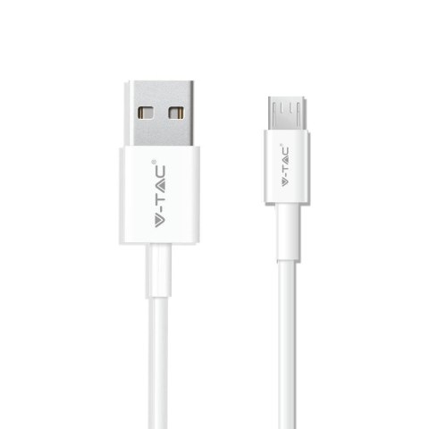 Przewód micro USB V-TAC 1M biały seria pearl VT-5301 2 lata Gwarancji Przewód micro USB V-TAC 1M biały seria pearl VT-5301 2 lata Gwarancji