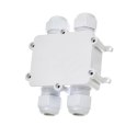 Puszka złączka mufa hermetyczna 4x4Pin biała 0.5-4mm2 średnica przewodu 8-12mm IP68 V-TAC VT-871 2 lata Gwarancji