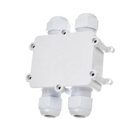 Puszka złączka mufa hermetyczna 4x4Pin biała 0.5-4mm2 średnica przewodu 8-12mm IP68 V-TAC VT-871 2 lata Gwarancji Puszka złączka mufa hermetyczna 4x4Pin biała 0.5-4mm2 średnica przewodu 8-12mm IP68 V-TAC VT-871 2 lata Gwarancji