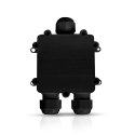 Puszka złączka mufa hermetyczna 4x5Pin czarna trójnik 0.5-2,5mm2 średnica przewodu 8-12mm IP68 V-TAC VT-870 2 lata Gwarancji