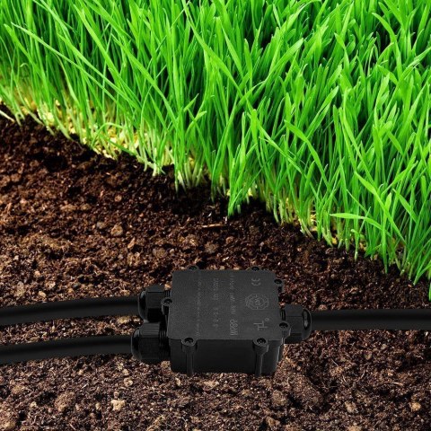 Puszka złączka mufa hermetyczna 4x5Pin czarna trójnik 0.5-2,5mm2 średnica przewodu 8-12mm IP68 V-TAC VT-870 2 lata Gwarancji Puszka złączka mufa hermetyczna 4x5Pin czarna trójnik 0.5-2,5mm2 średnica przewodu 8-12mm IP68 V-TAC VT-870 2 lata Gwarancji