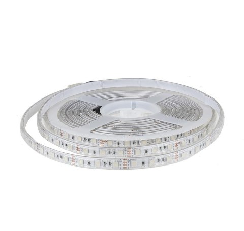 Taśma LED V-TAC SMD5050 300LED IP65 RĘKAW 7W/m VT-5050 60-IP65 RGB Taśma LED V-TAC SMD5050 300LED IP65 RĘKAW 7W/m VT-5050 60-IP65 RGB