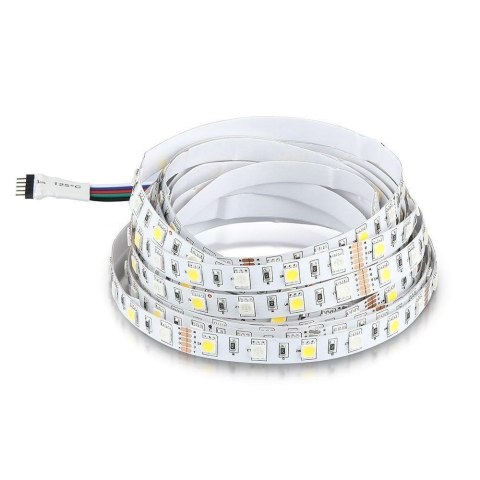 Taśma LED V-TAC SMD5050 300LED RGBW 12V IP20 8W/m VT-5050 60-IP20-N 4000K+RGB 357lm Taśma LED V-TAC SMD5050 300LED RGBW 12V IP20 8W/m VT-5050 60-IP20-N 4000K+RGB 357lm