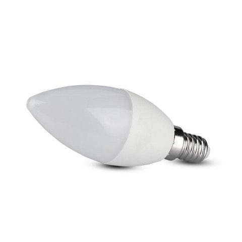 Żarówka LED V-TAC 4,5W E14 świeczka VT-1855 6500K 470lm 2 lata Gwarancji Żarówka LED V-TAC 4,5W E14 świeczka VT-1855 6500K 470lm 2 lata Gwarancji