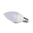 Żarówka LED V-TAC 5.5W E14 świeczka VT-1855 2700K 470lm 2 lata Gwarancji