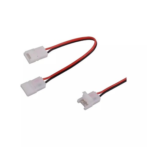 Konektor złączka taśm LED V-TAC taśma-przewód-taśma do taśm i pasków LED gęste i zwykłe 10mm 2 lata Gwarancji Konektor złączka taśm LED V-TAC taśma-przewód-taśma do taśm i pasków LED gęste i zwykłe 10mm 2 lata Gwarancji