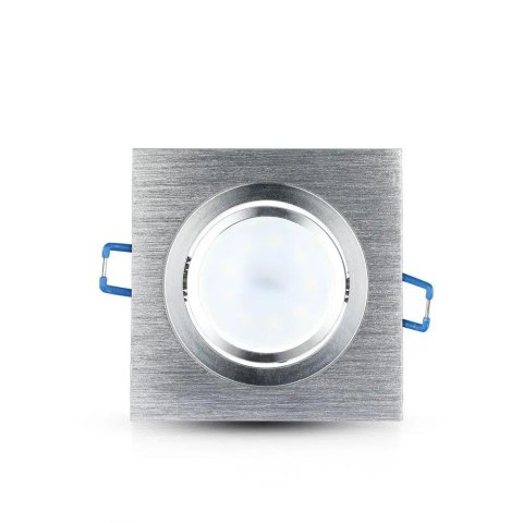 Oczko V-TAC aluminiowe odlew 1xGU10 kwadrat aluminium szczotkowane VT-782SQ-AB 2 lata Gwarancji Oczko V-TAC aluminiowe odlew 1xGU10 kwadrat aluminium szczotkowane VT-782SQ-AB 2 lata Gwarancji