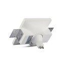 Oczko V-TAC gips GU10 wpuszczane okrągłe 120x120 białe VT-714 2 lata Gwarancji