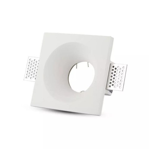 Oczko V-TAC gips GU10 wpuszczane okrągłe 120x120 białe VT-776SQ 2 lata Gwarancji Oczko V-TAC gips GU10 wpuszczane okrągłe 120x120 białe VT-776SQ 2 lata Gwarancji
