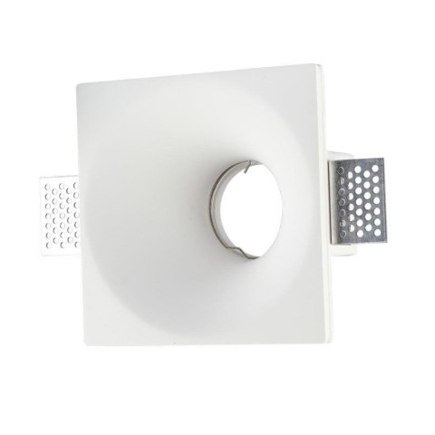 Oczko V-TAC gips GU10 wpuszczane okrągłe 132x132 białe VT-772 2 lata Gwarancji Oczko V-TAC gips GU10 wpuszczane okrągłe 132x132 białe VT-772 2 lata Gwarancji