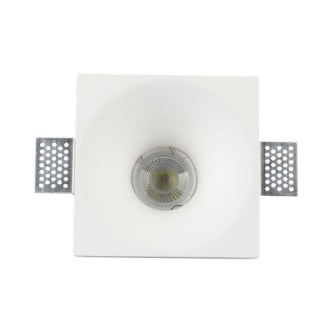 Oczko V-TAC gips GU10 wpuszczane okrągłe 132x132 białe VT-772 2 lata Gwarancji Oczko V-TAC gips GU10 wpuszczane okrągłe 132x132 białe VT-772 2 lata Gwarancji