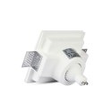 Oczko V-TAC gips GU10 wpuszczane okrągłe 132x132 białe VT-772 2 lata Gwarancji