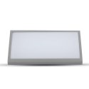 Oprawa Ścienna V-TAC 20W LED Ukośna Szara IP65 VT-8055-N 4000K 2050lm