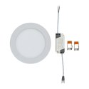Panel LED V-TAC premium downlight 12W okrągły fi170 VT-1207 4000K 1160lm 2 lata Gwarancji