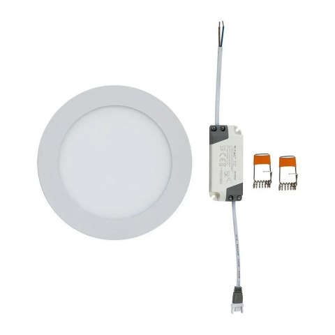 Panel LED V-TAC premium downlight 12W okrągły fi170 VT-1207 4000K 1160lm 2 lata Gwarancji Panel LED V-TAC premium downlight 12W okrągły fi170 VT-1207 4000K 1160lm 2 lata Gwarancji
