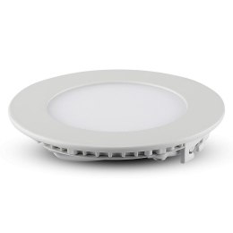 Panel LED V-TAC Premium Downlight 6W Okrągły fi120 VT-607 2700K 490lm