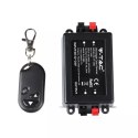 Sterownik ściemniacz taśm LED jednokolorowych RF radiowy V-TAC 12V/96W 24V/192W 8A VT-4083 2 lata Gwarancji