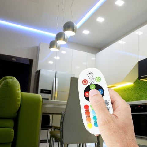 Sterownik Taśm LED RGB 72W Podczerwień 24 Przyciski V-TAC VT-2472 Sterownik Taśm LED RGB 72W Podczerwień 24 Przyciski V-TAC VT-2472