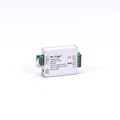 Wzmacniacz taśm LED RGB 5050 12V-144W 24V-288W V-TAC VT-2407A 2 lata Gwarancji Wzmacniacz taśm LED RGB 5050 12V-144W 24V-288W V-TAC VT-2407A 2 lata Gwarancji