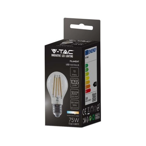 Żarówka LED V-TAC 10W filament E27 A67 VT-1981 3000K 1055lm 2 lata Gwarancji Żarówka LED V-TAC 10W filament E27 A67 VT-1981 3000K 1055lm 2 lata Gwarancji
