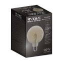Żarówka LED V-TAC 12W filament E27 kula glob G125 bursztyn VT-2153 2200K 1350lm 2 lata Gwarancji