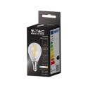 Żarówka LED V-TAC 4W filament E14 P45 kulka VT-1996 3000K 400lm 2 lata Gwarancji