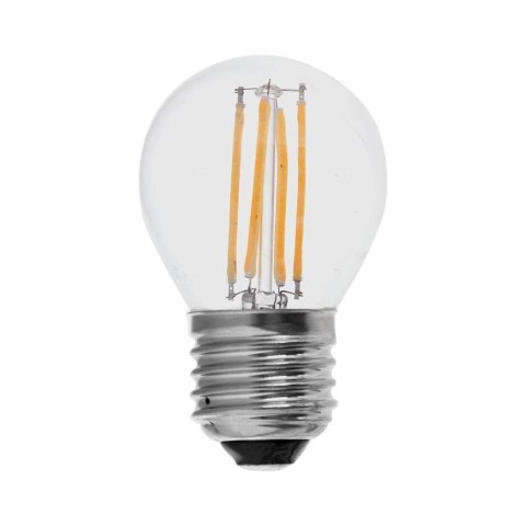 Żarówka LED V-TAC 4W Filament E27 G45 P45 Kulka VT-1980 3000K 400lm Żarówka LED V-TAC 4W Filament E27 G45 P45 Kulka VT-1980 3000K 400lm