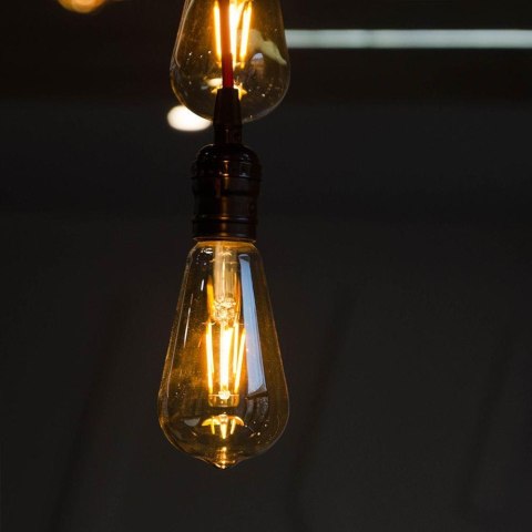 Żarówka LED V-TAC 6W E27 Filament Bursztyn Vintage ST64 VT-1966 2200K 550lm Żarówka LED V-TAC 6W E27 Filament Bursztyn Vintage ST64 VT-1966 2200K 550lm