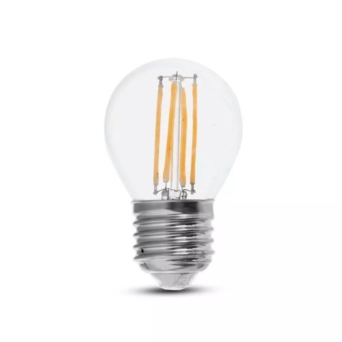 Żarówka LED V-TAC 6W Filament E27 Kulka G45 VT-2366 4000K 600lm Żarówka LED V-TAC 6W Filament E27 Kulka G45 VT-2366 4000K 600lm