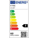 Żarówka LED V-TAC SAMSUNG CHIP 60W E40 VT-260 4000K 6500lm 5 Lat Gwarancji