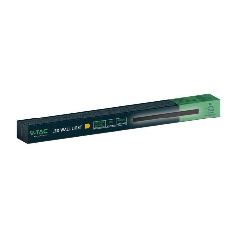 Oprawa Ścienna Elewacyjna LED Linia V-TAC 16W IP65 Czarna 100cm VT-1176 4000K 2250lm Oprawa Ścienna Elewacyjna LED Linia V-TAC 16W IP65 Czarna 100cm VT-1176 4000K 2250lm