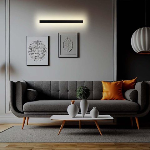 Oprawa Ścienna Elewacyjna LED Linia V-TAC 16W IP65 Czarna 100cm VT-1176 4000K 2250lm Oprawa Ścienna Elewacyjna LED Linia V-TAC 16W IP65 Czarna 100cm VT-1176 4000K 2250lm