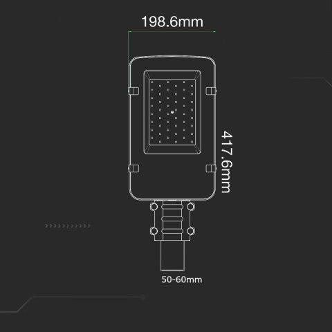Oprawa uliczna LED V-TAC SAMSUNG CHIP 30W VT-30ST 4000K 3000lm 5 lat Gwarancji Oprawa uliczna LED V-TAC SAMSUNG CHIP 30W VT-30ST 4000K 3000lm 5 lat Gwarancji