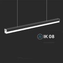 Oprawa V-TAC 40W Liniowa LINEAR LIGHT do łączenia Czarna VT-4140 4000K 4300lm 3 Lata Gwarancji