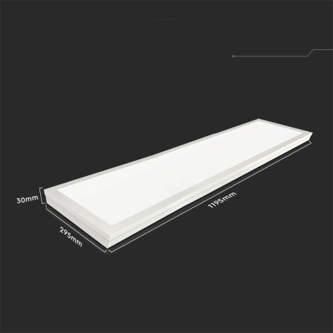 Panel LED V-TAC 40W 1200x300 3w1 natynkowy/podtynkowy VT-6147 4000K 4400lm Panel LED V-TAC 40W 1200x300 3w1 natynkowy/podtynkowy VT-6147 4000K 4400lm