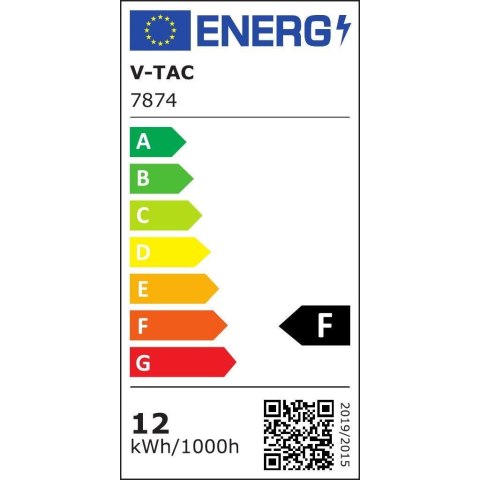 Panel LED V-TAC Natynkowy Premium Downlight 12W Okrągły fi170 VT-60012 4000K 1200lm Panel LED V-TAC Natynkowy Premium Downlight 12W Okrągły fi170 VT-60012 4000K 1200lm