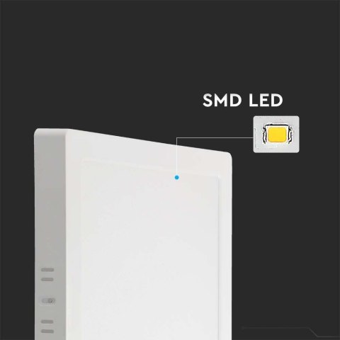 Panel LED V-TAC Natynkowy Premium Downlight 18W Kwadrat 220x220 VT-61018 4000K 1980lm Panel LED V-TAC Natynkowy Premium Downlight 18W Kwadrat 220x220 VT-61018 4000K 1980lm