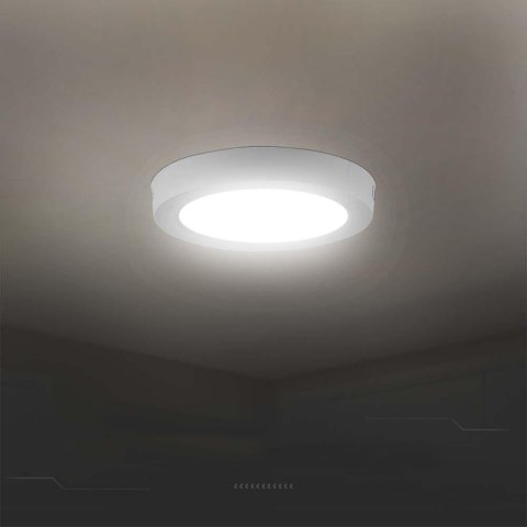 Panel LED V-TAC Natynkowy Premium Downlight 6W Okrągły fi120 VT-60006 4000K 660lm Panel LED V-TAC Natynkowy Premium Downlight 6W Okrągły fi120 VT-60006 4000K 660lm